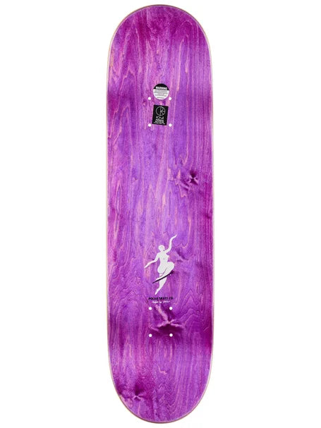 Polar No Comply Deck - 8.5 Charcoal