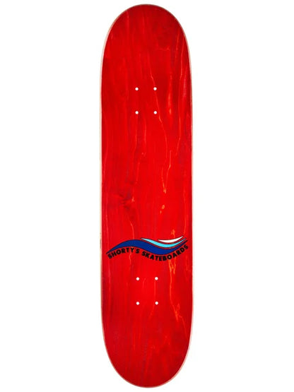 Shorty's Chad Muska Red Silhouette Deck - 8.0