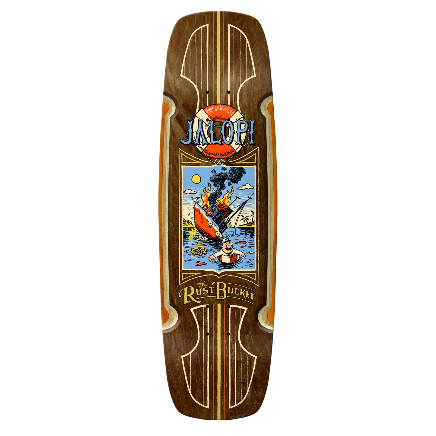 Antihero Jalopi Rustbucket Deck - 9.2