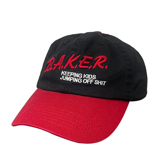 Baker Classic Narc Dad Hat - Black/Red