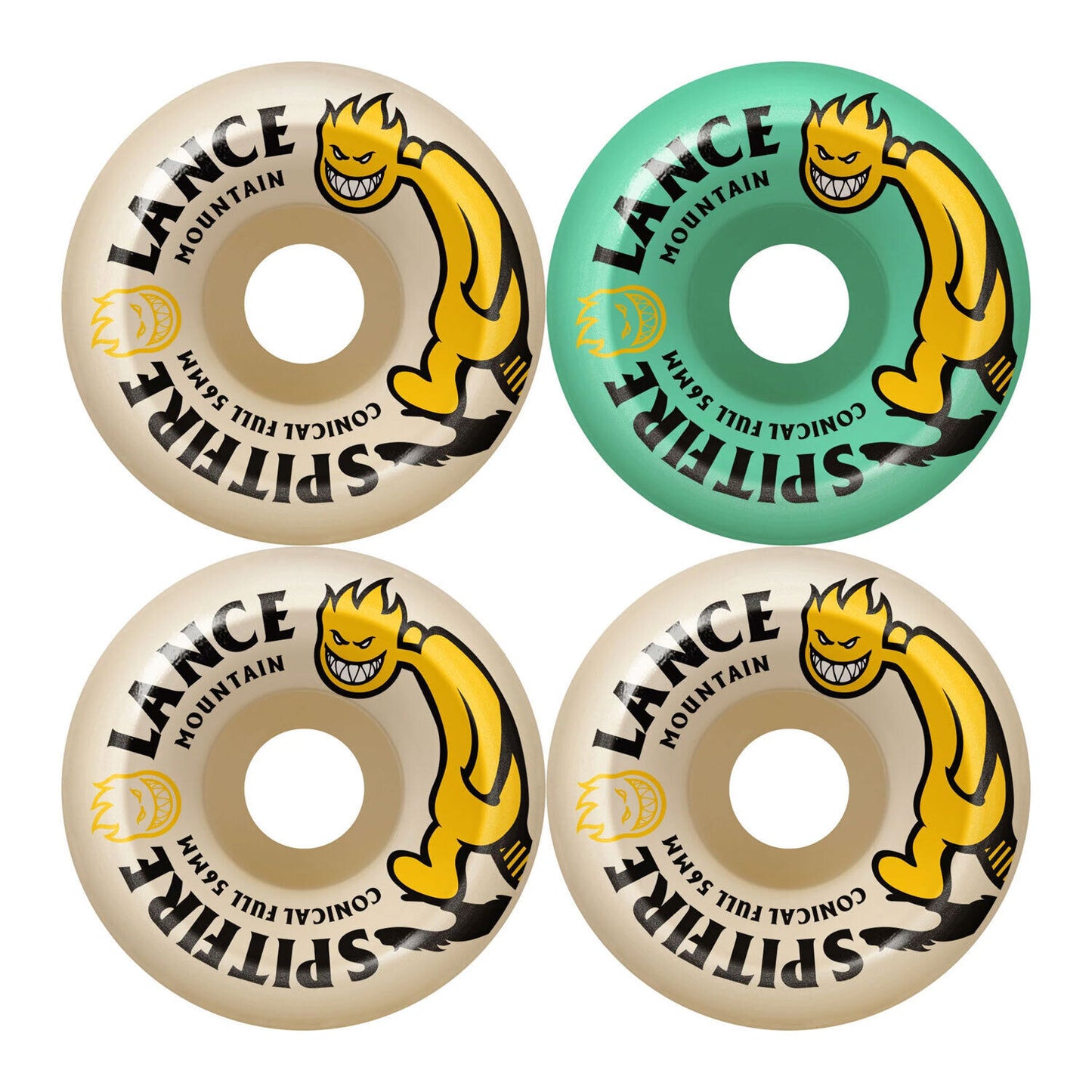 Spitfire Formula Four Lance Mountain Limited Edition Conical Full - 99D 56mm