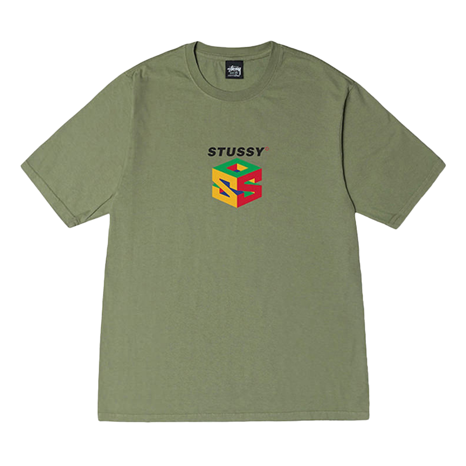 Stussy S64 Pigment Dyed Tee - Artichoke – Ninetimes Skateshop