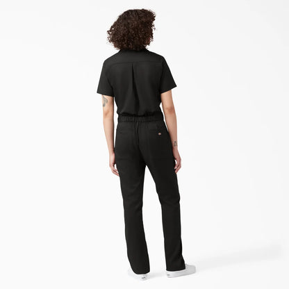 Dickies Women's Short Sleeve Coveralls - Black