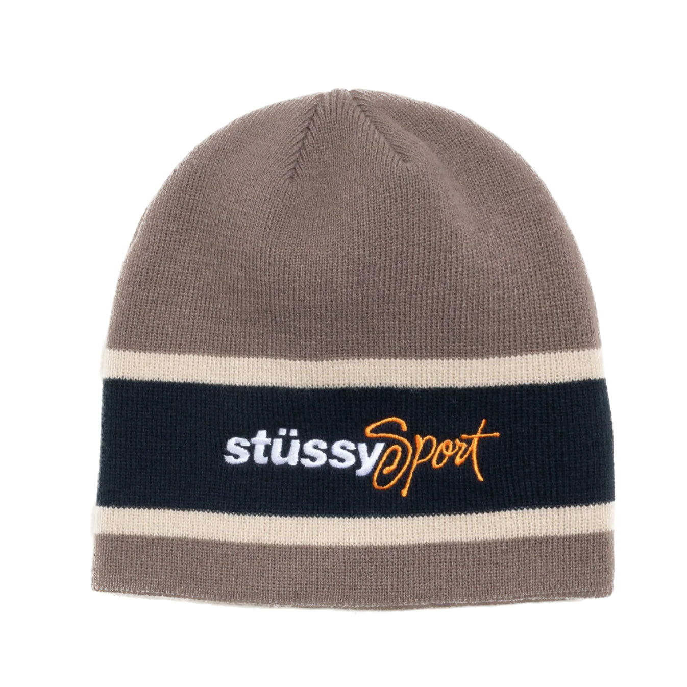 Stussy Stussy Sport Stripe Skullcap Beanie - Sand