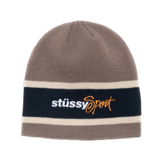 Stussy Stussy Sport Stripe Skullcap Beanie - Sand