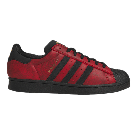 Adidas Superstar ADV - Better Scarlet/Core Black/Gold Metallic