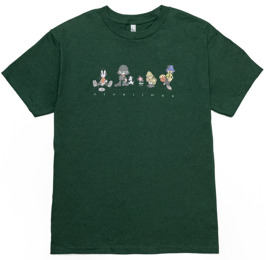 Ninetimes Schoolyard Tee - Grass