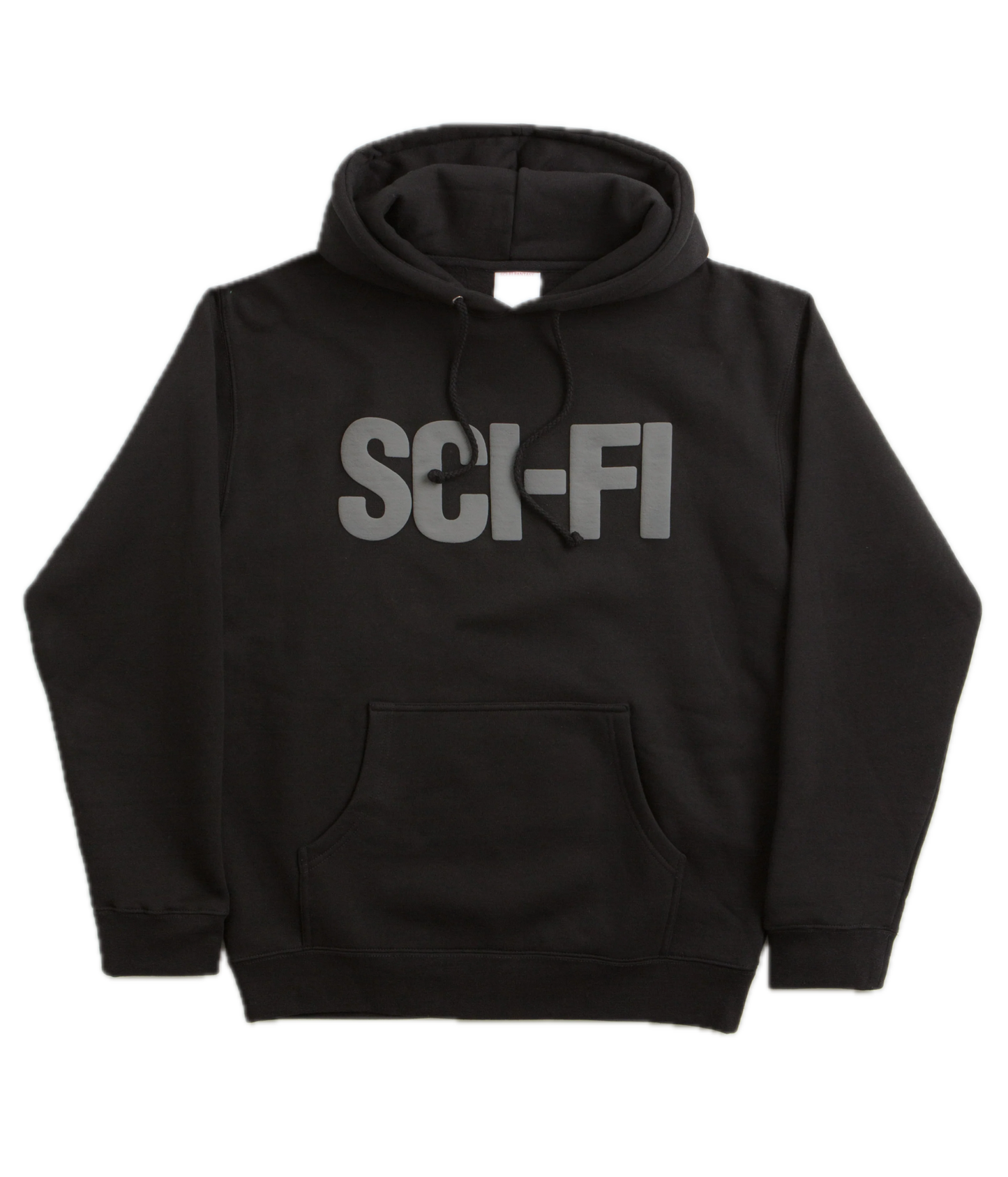 Sci-Fi Fantasy Big Logo Hood - Black