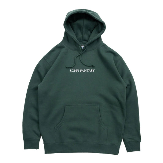 Sci-Fi Fantasy Logo Hoodie - Alpine Green