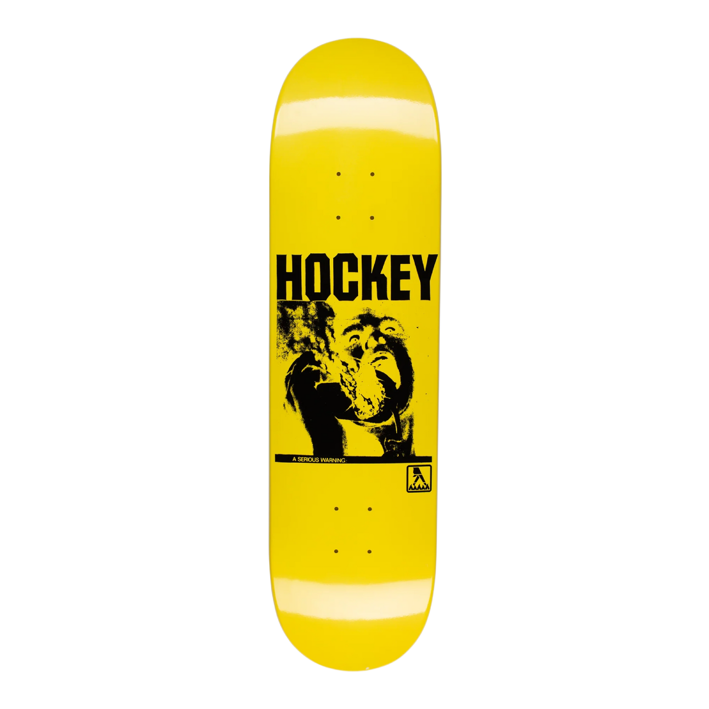 Hockey Serious Warning Deck - 8.5
