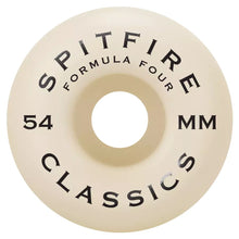 Load image into Gallery viewer, Spitfire Formula Four Classic Swirl Wheels - 97D 54mm