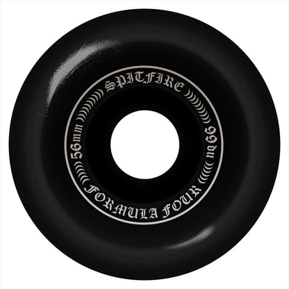 Spitfire Formula Four OG Classics Black Wheel - 99D 56mm