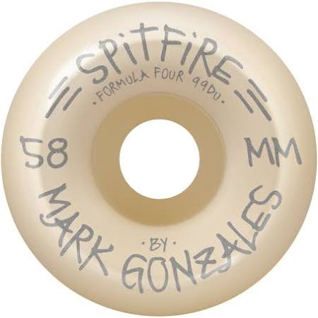 Spitfire Formula Four Gonz Birds Conical Full Wheels - 99A 58mm