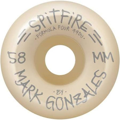 Spitfire Formula Four Gonz Birds Conical Full Wheels - 99A 58mm