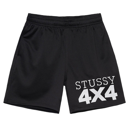 Stussy 4X4 Mesh Short - Black