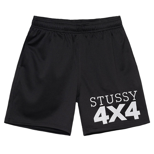 Stussy 4X4 Mesh Short - Black