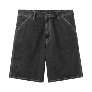 Carhartt WIP Simple Short - Black Heavy Stone Washed