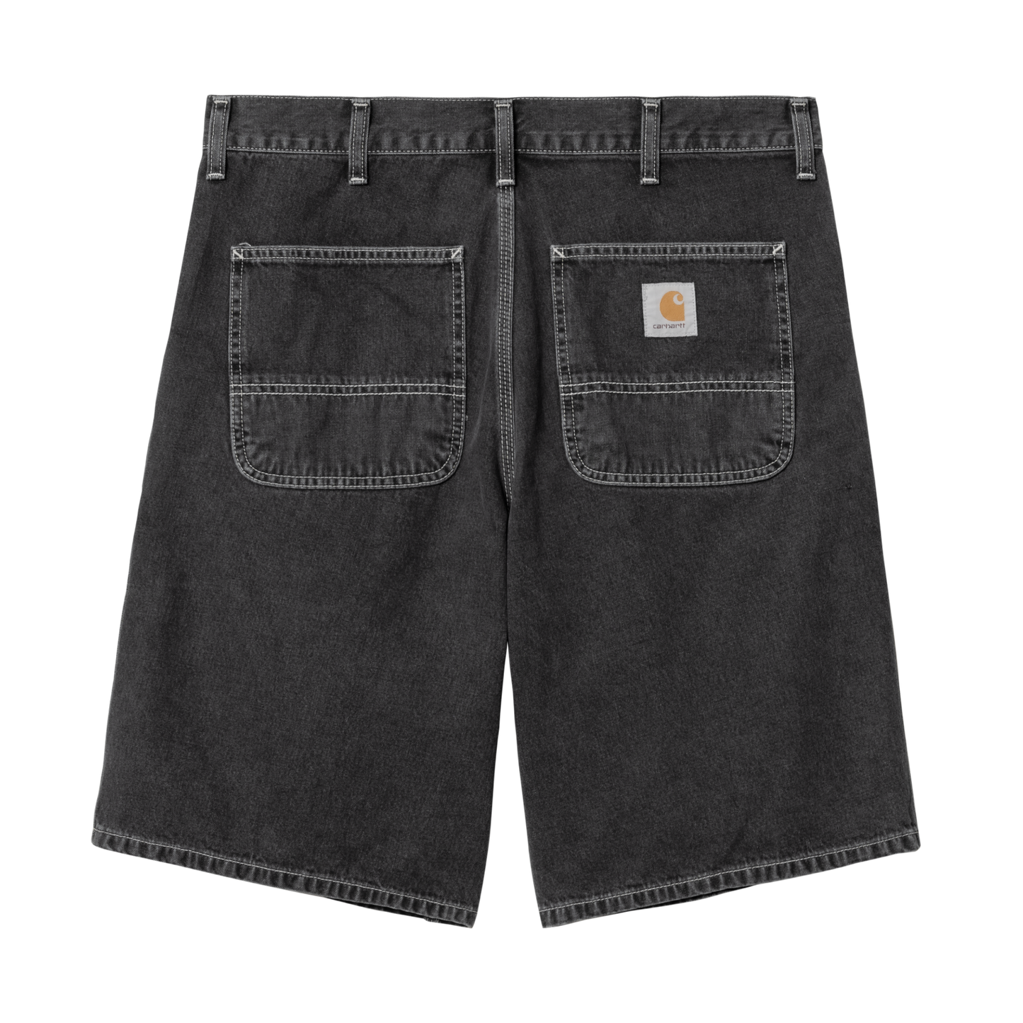 Carhartt WIP Simple Short - Black Heavy Stone Washed