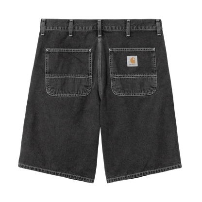 Carhartt WIP Simple Short - Black Heavy Stone Washed