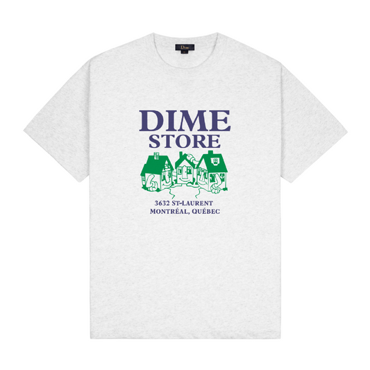 Dime Skateshop Tee - Ash