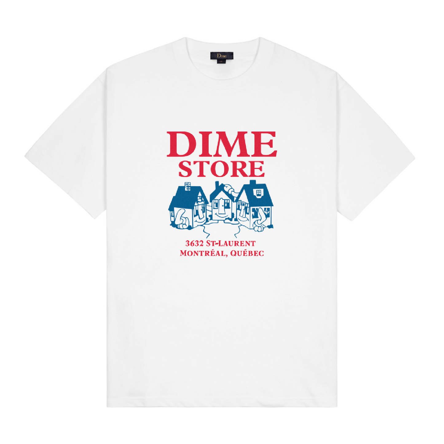 Dime Skateshop Tee - White