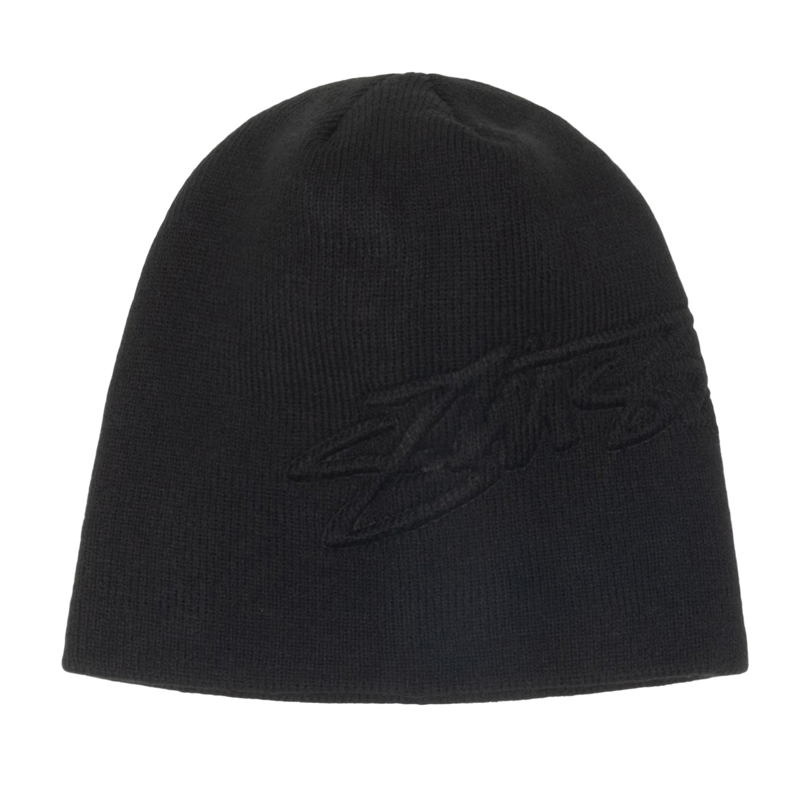 Stussy Embossed Smooth Stock Skullcap - Black