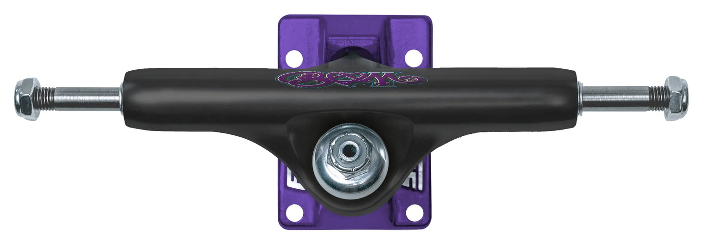 Slappy ST1 Hollow Bam Trucks -Black/Purple