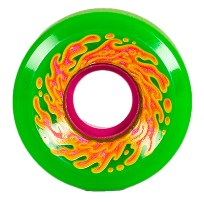 Slime Balls Mini OG Slime Wheels - 78A 54.5mm Green/Pink