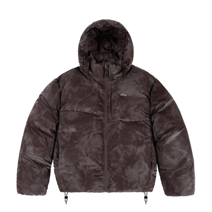 Dime Wavy Puffer - Smoke Brown