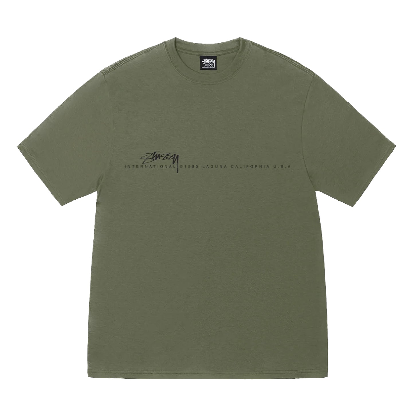 Stussy Smooth 80 Tee - Olive