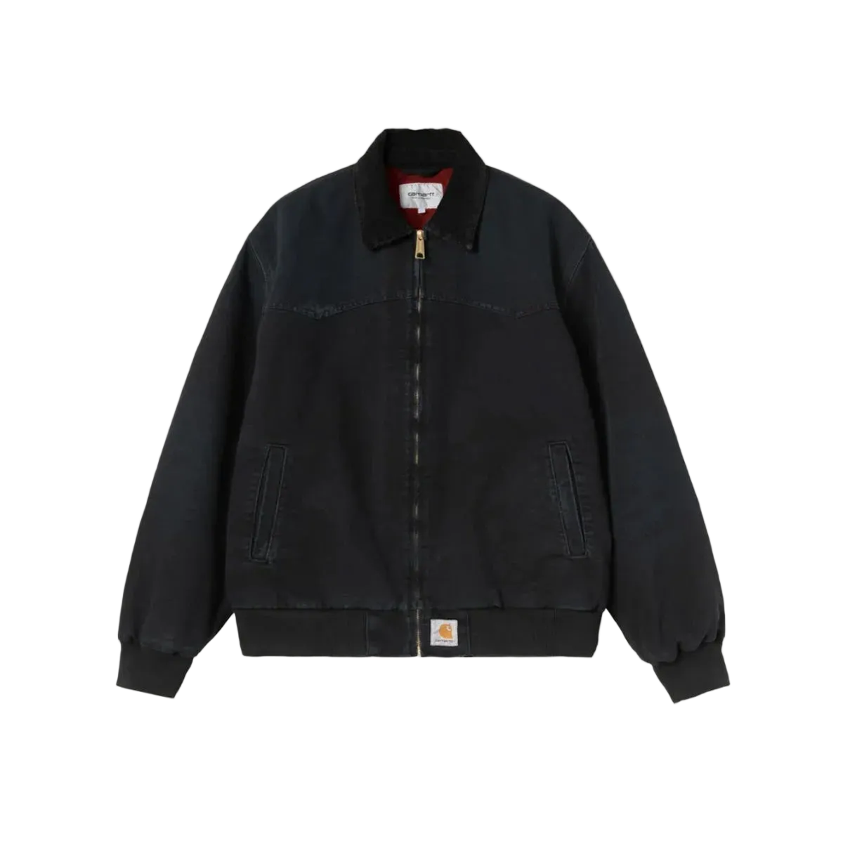Carhartt WIP OG Santa Fe Jacket - Black Grind Wash