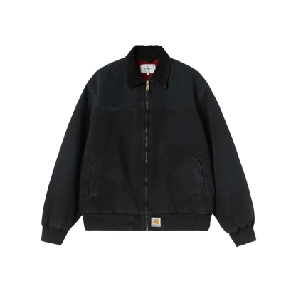 Carhartt WIP OG Santa Fe Jacket - Black Grind Wash