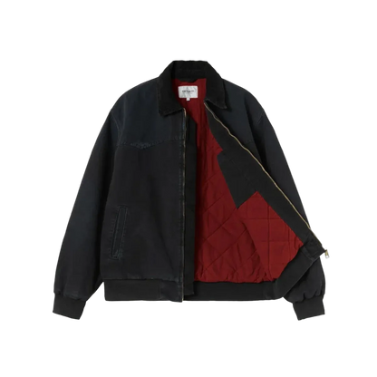 Carhartt WIP OG Santa Fe Jacket - Black Grind Wash