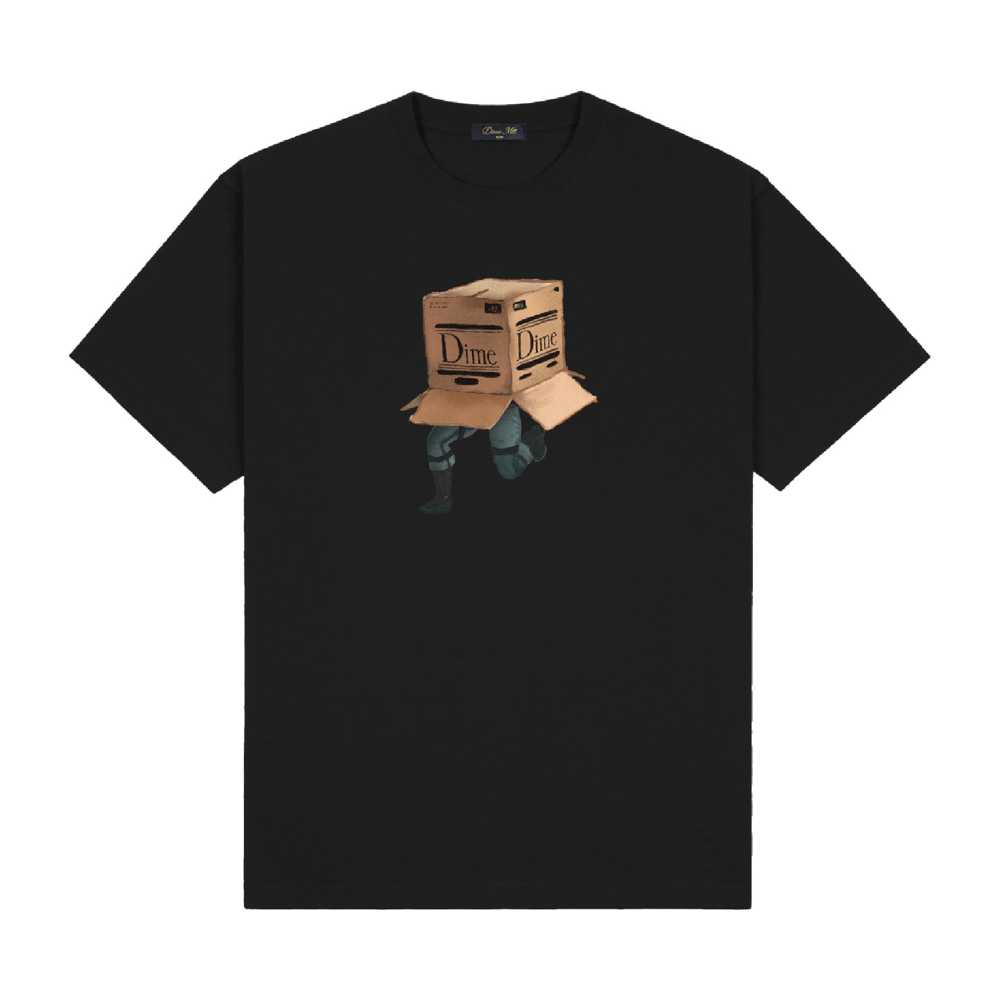 Dime Solid Tee - Black