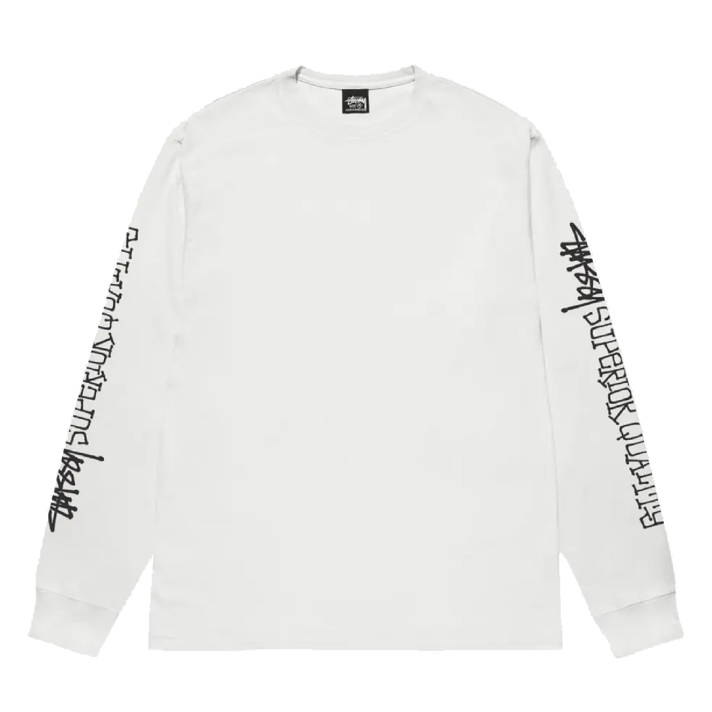 Stussy Superior Quality Pigment Dyed Longsleeve Tee - Natural