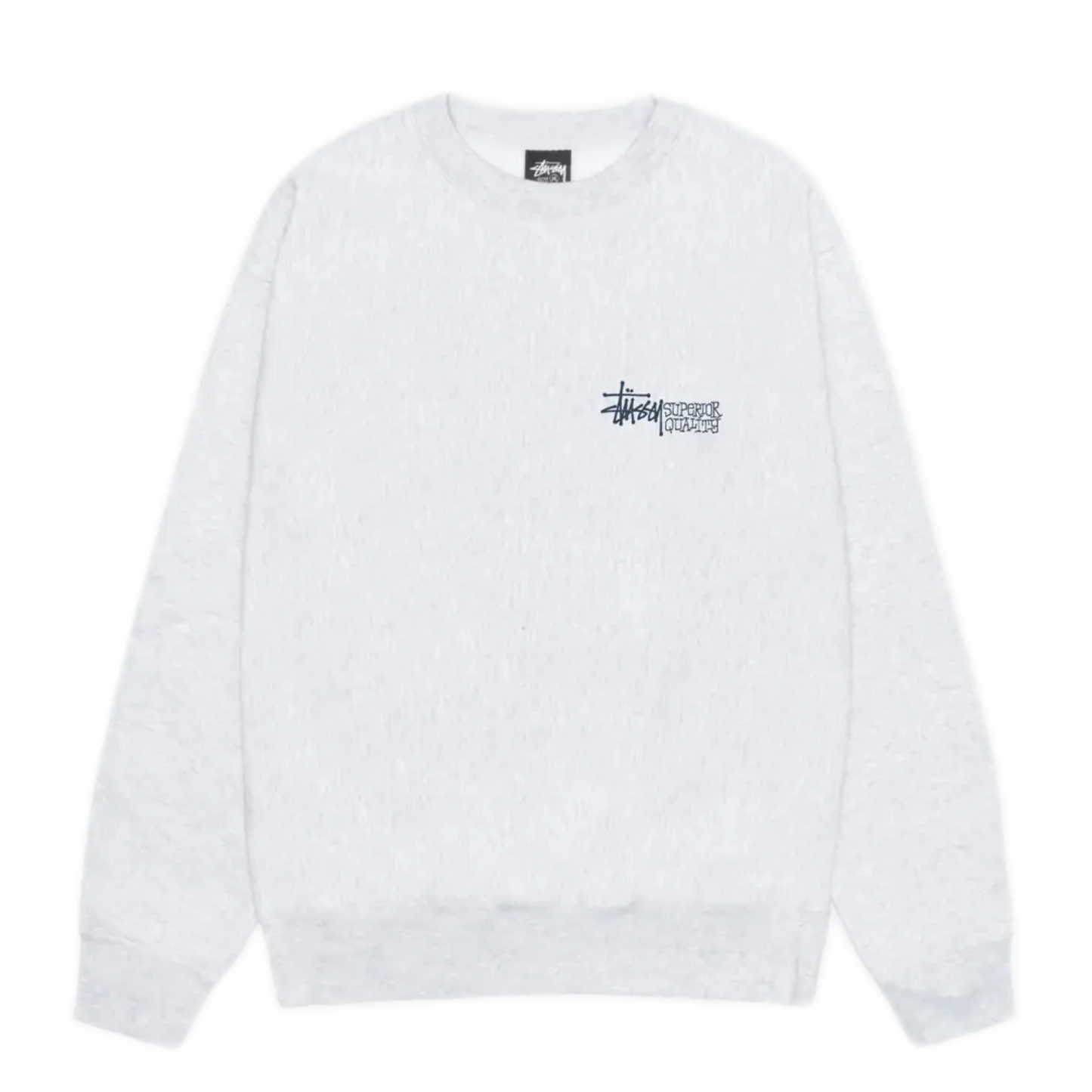 Stussy Superior Quality Crewneck - Ash Heather