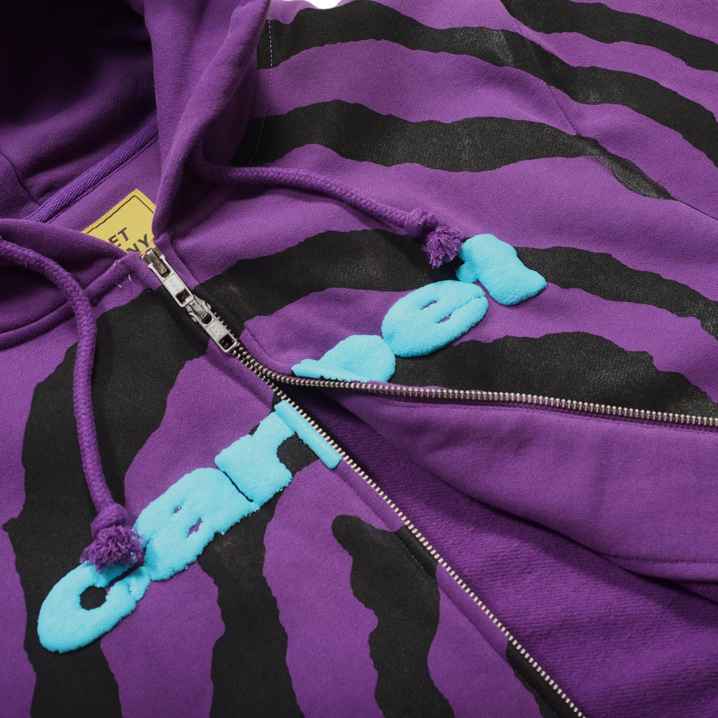 Carpet Company Spiral Zip Up Hoodie - Purple