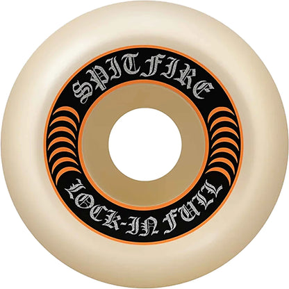 Spitfire Formula Four Lock-In Full Wheels - 99D 55mm Orange Print