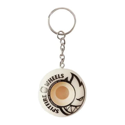 Spitfire Classic Wheel Keychain - Natural