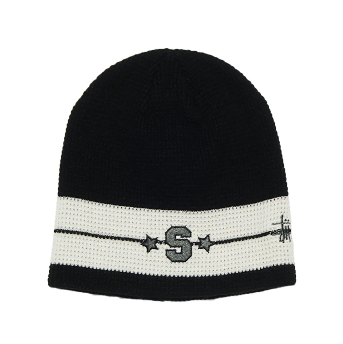 Stussy Varsity Star Skullcap Beanie - Black