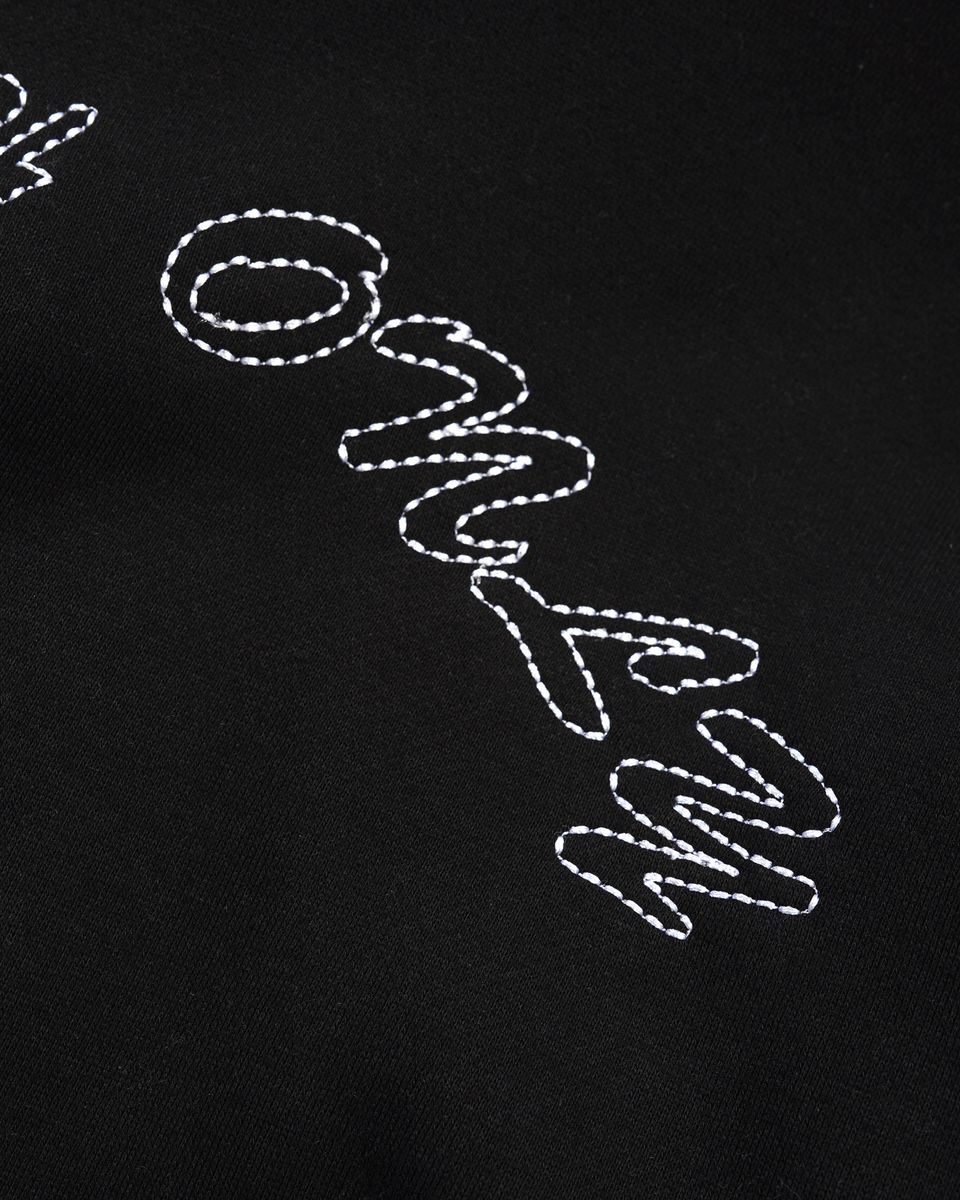 Cash Only Stitch Logo Hoodie - Black