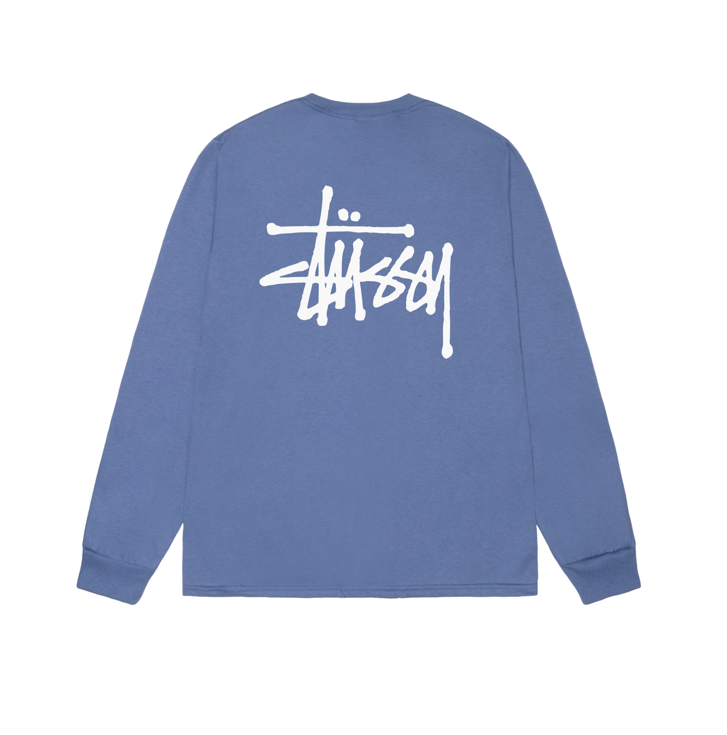 Stussy Basic Longsleeve Tee - Storm