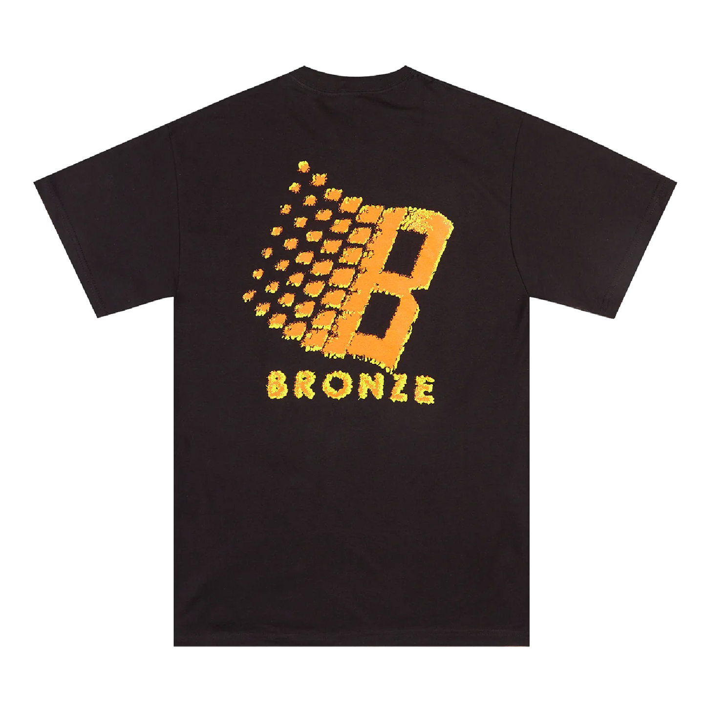 Bronze 56K Streaker Logo Tee - Black