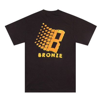 Bronze 56K Streaker Logo Tee - Black