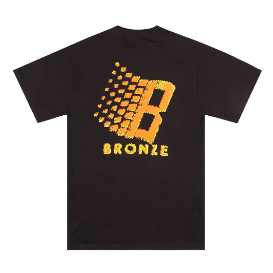 Bronze 56K Streaker Logo Tee - Black