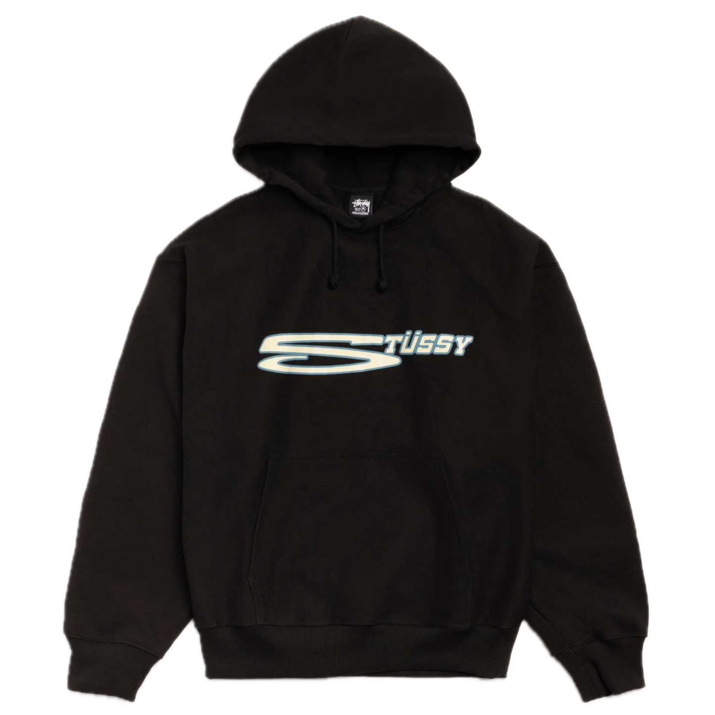 Stussy Stretch Hoodie - Black
