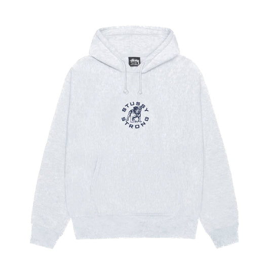 Stussy Strong Mac Hoodie - Ash