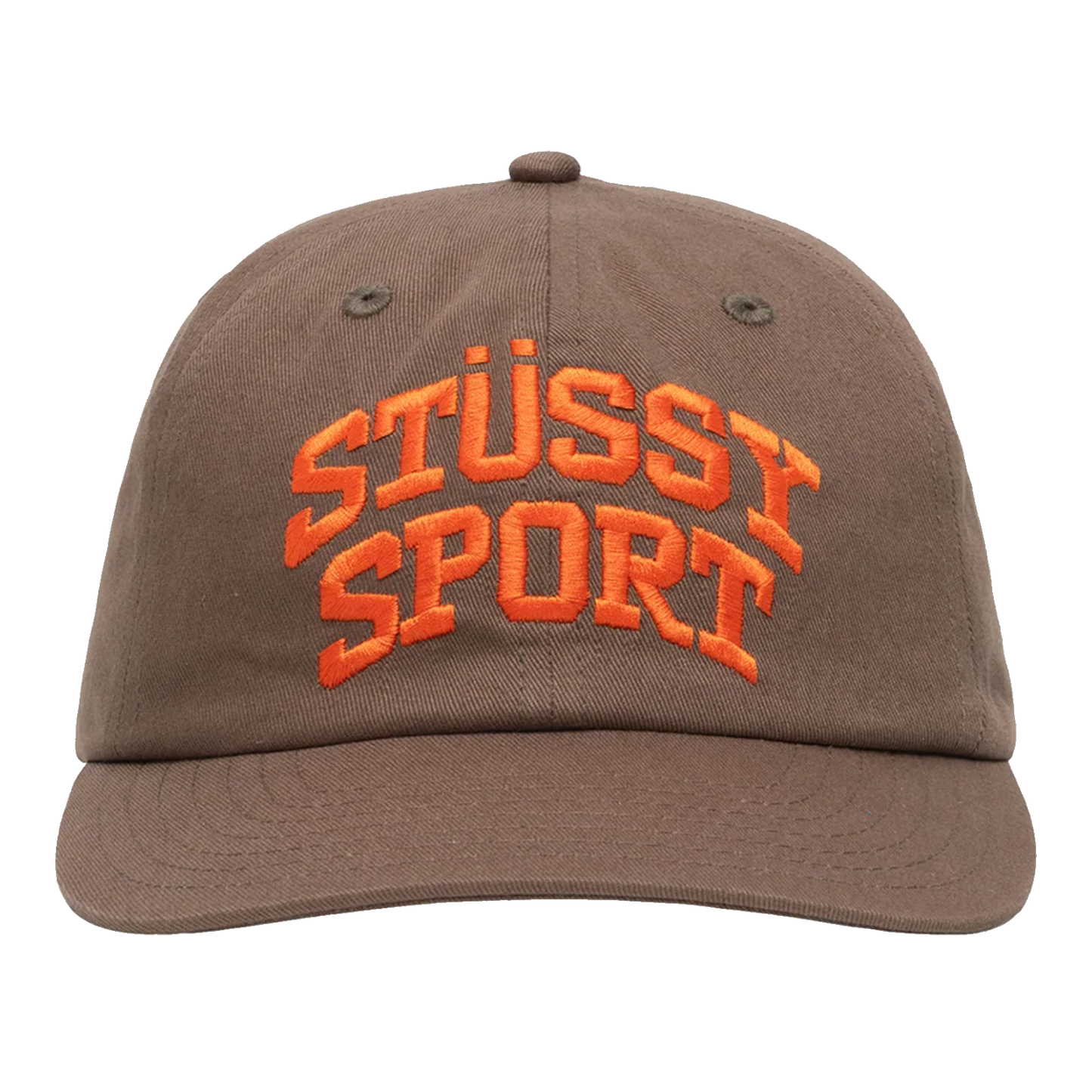 Stussy Sport Snapback Cap - Brown