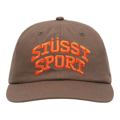 Stussy Sport Snapback Cap - Brown