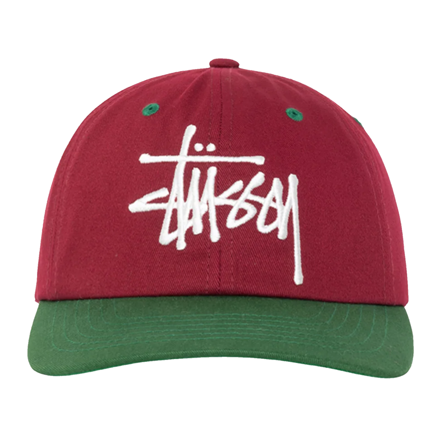 Stussy Big Basic Vintage Cap - Maroon